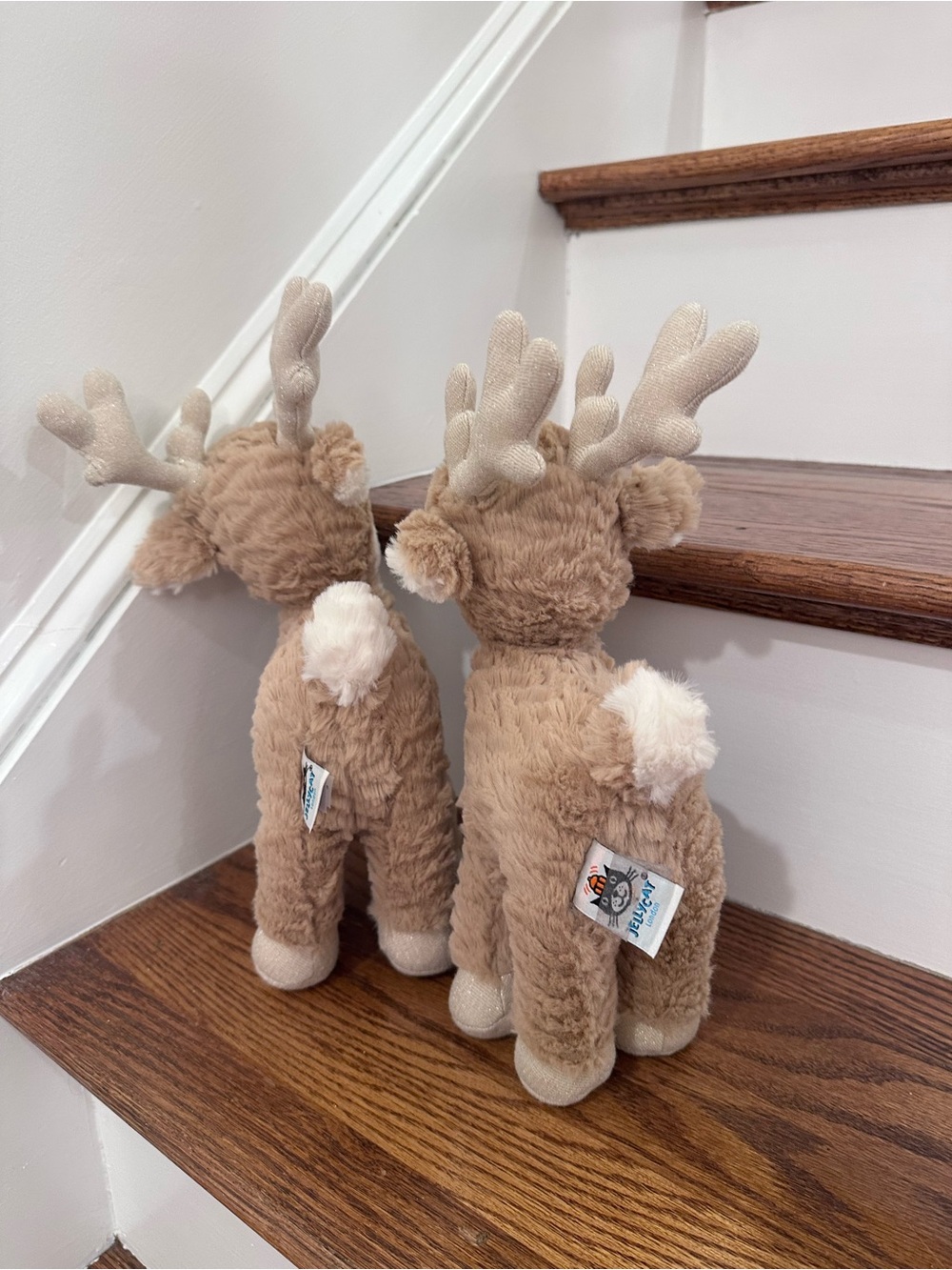 Jellycat Mitzi Reindeer, Medium, Set of Two, Retired - Picture 2 of 12